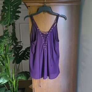Charlotte Russe Deep Purple Top